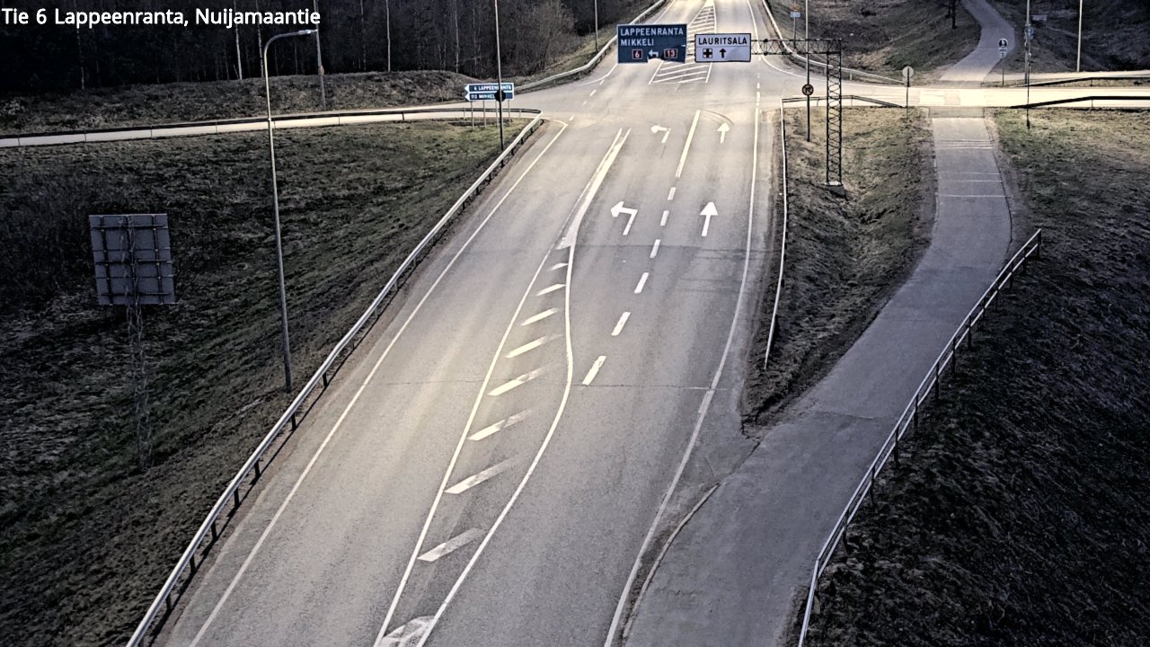 Kelikamerat Kuva Tie 6 Lappeenranta, Nuijamaantie, Lappeenranta, Etelä-Karjala