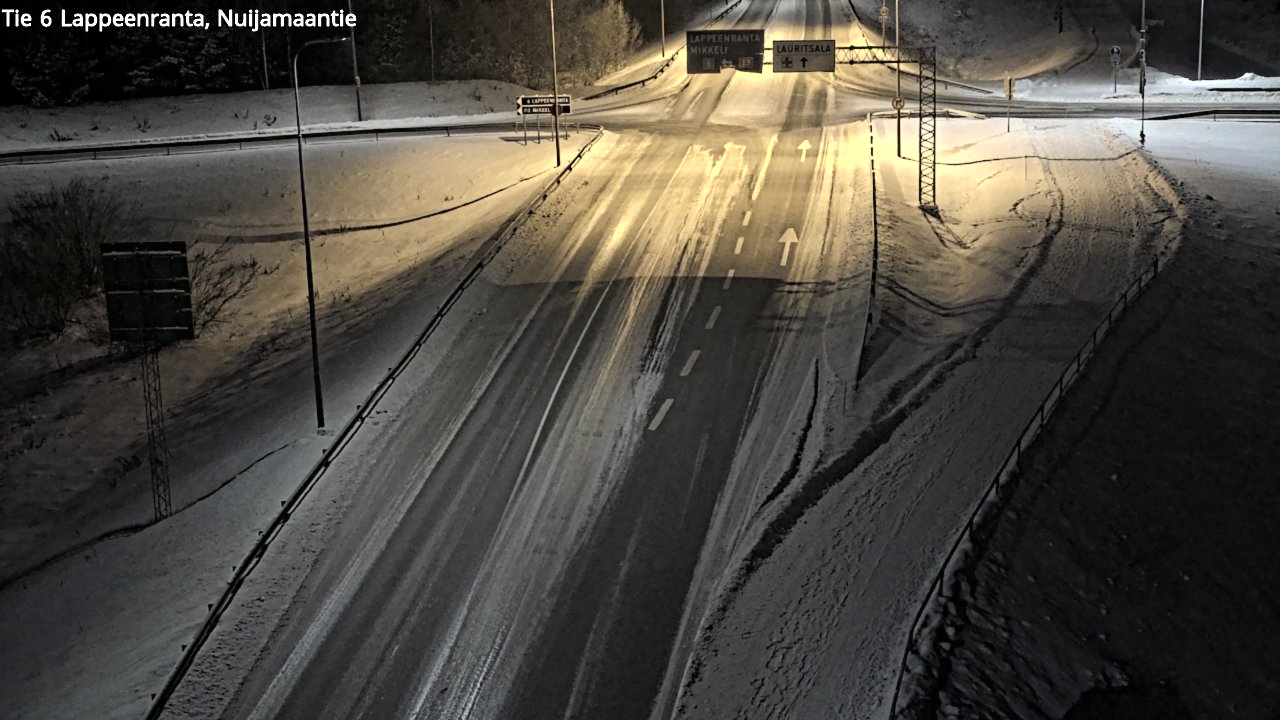 Kelikamerat Kuva Tie 6 Lappeenranta, Nuijamaantie, Lappeenranta, Etelä-Karjala