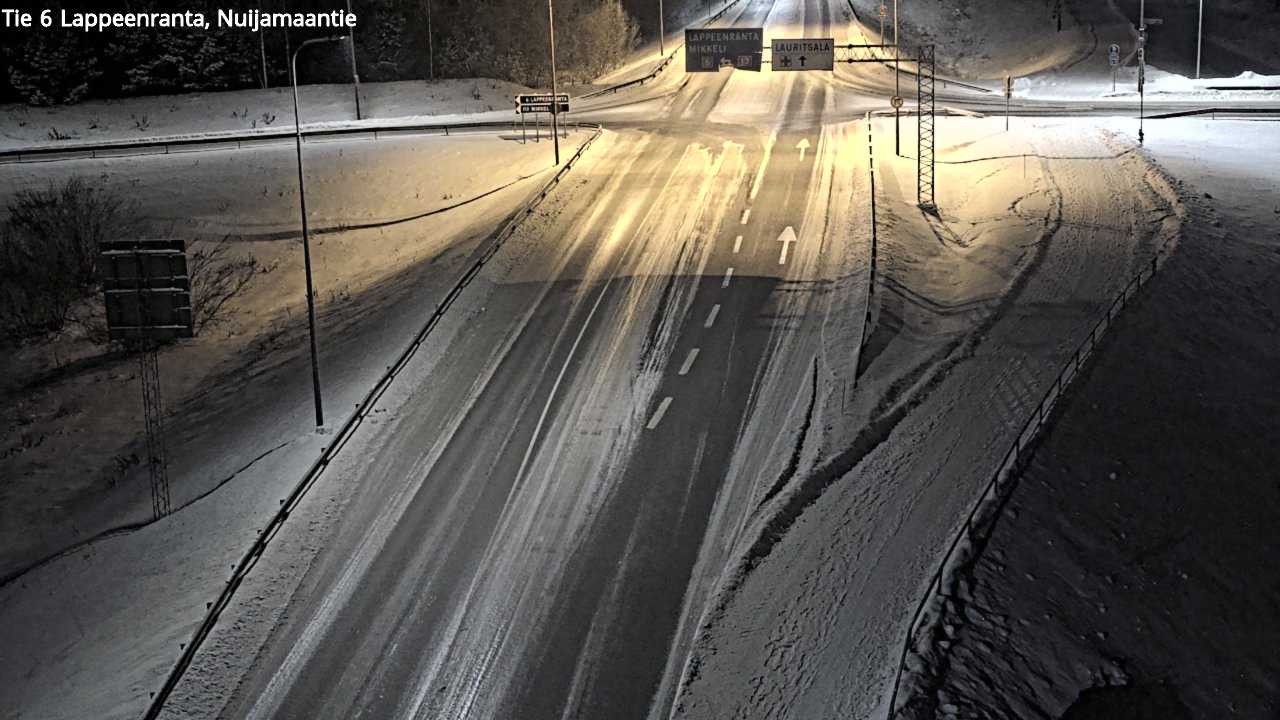 Kelikamerat Kuva Tie 6 Lappeenranta, Nuijamaantie, Lappeenranta, Etelä-Karjala