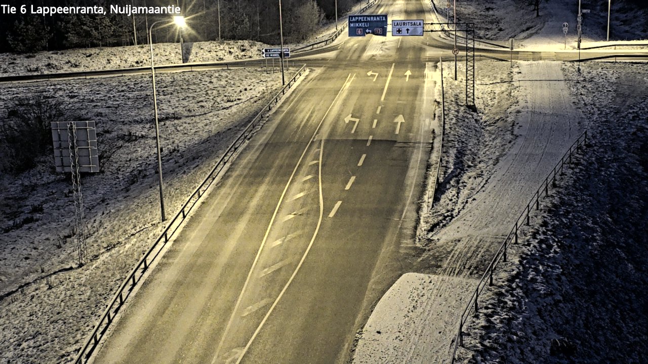 Kelikamerat Kuva Tie 6 Lappeenranta, Nuijamaantie, Lappeenranta, Etelä-Karjala