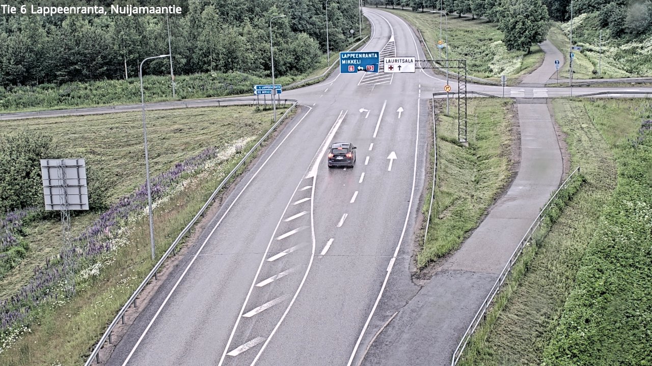 Kelikamerat Kuva Tie 6 Lappeenranta, Nuijamaantie, Lappeenranta, Etelä-Karjala