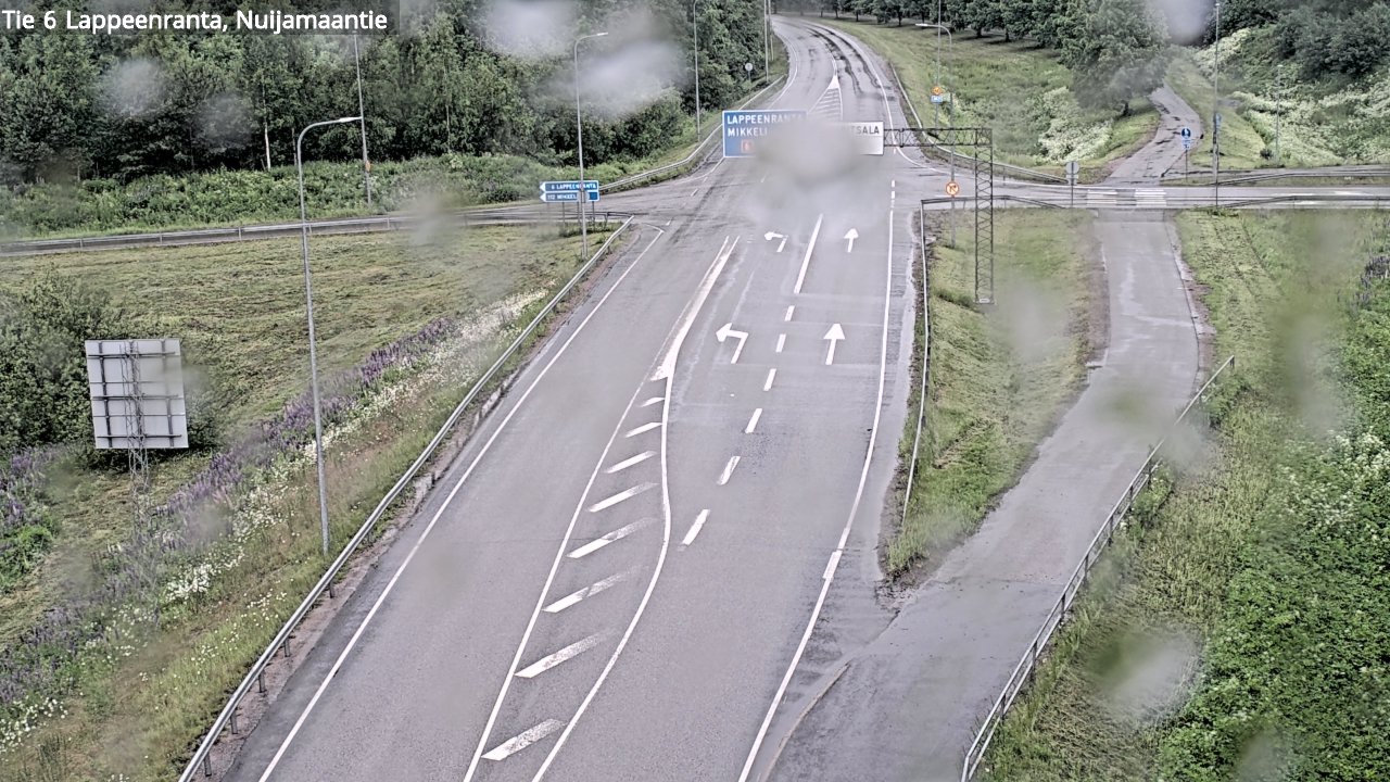 Kelikamerat Kuva Tie 6 Lappeenranta, Nuijamaantie, Lappeenranta, Etelä-Karjala