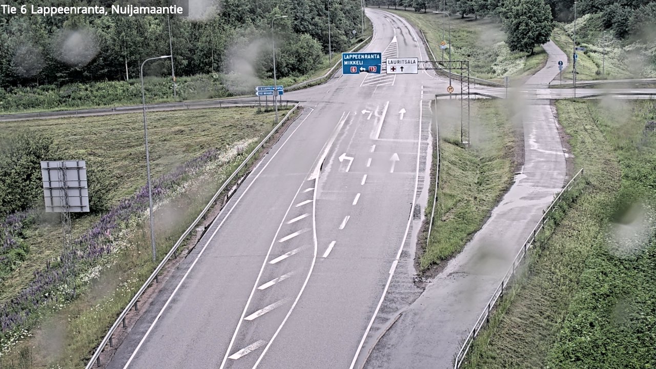 Kelikamerat Kuva Tie 6 Lappeenranta, Nuijamaantie, Lappeenranta, Etelä-Karjala