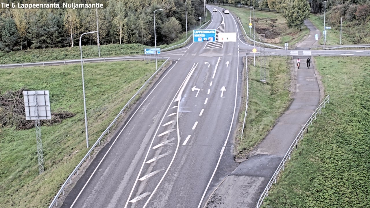 Kelikamerat Kuva Tie 6 Lappeenranta, Nuijamaantie, Lappeenranta, Etelä-Karjala