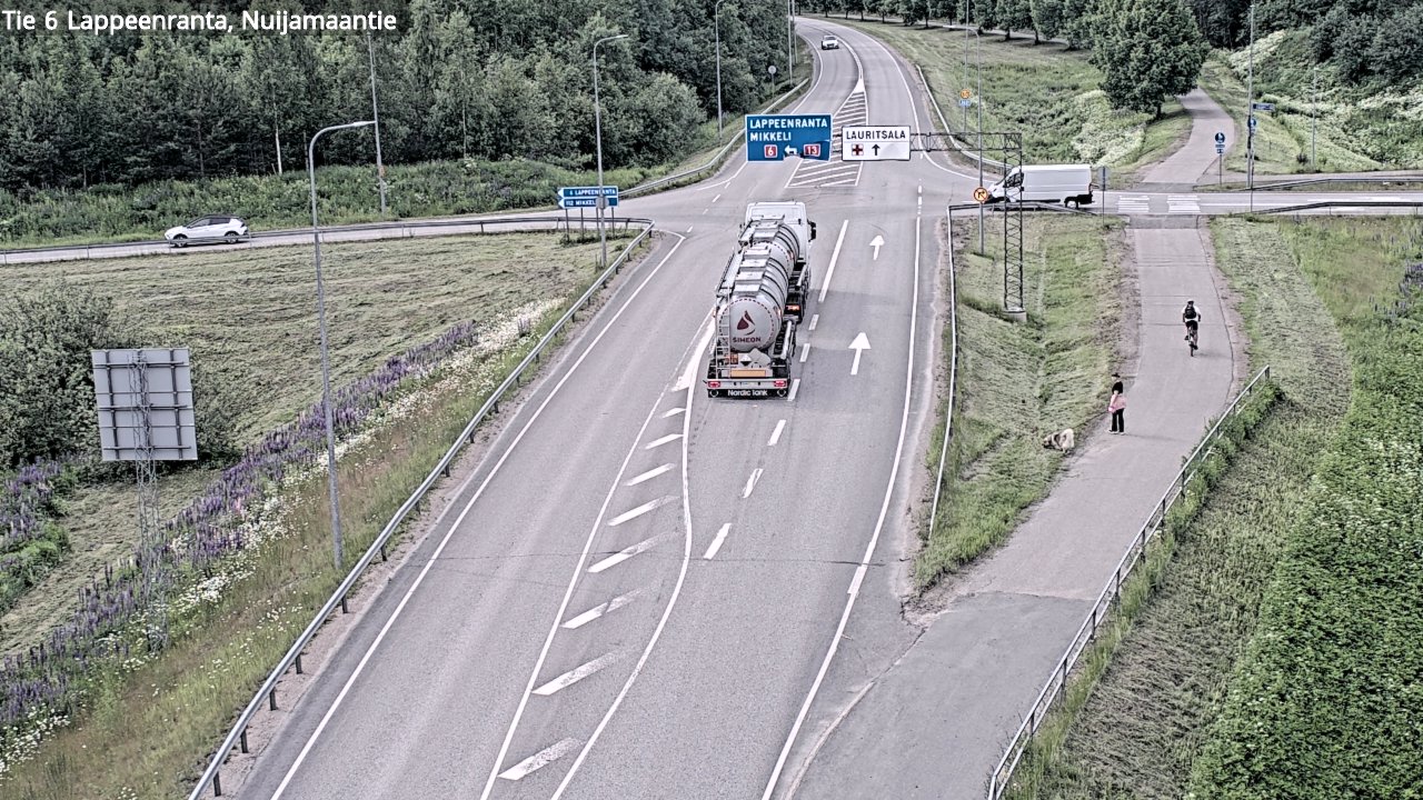 Kelikamerat Kuva Tie 6 Lappeenranta, Nuijamaantie, Lappeenranta, Etelä-Karjala