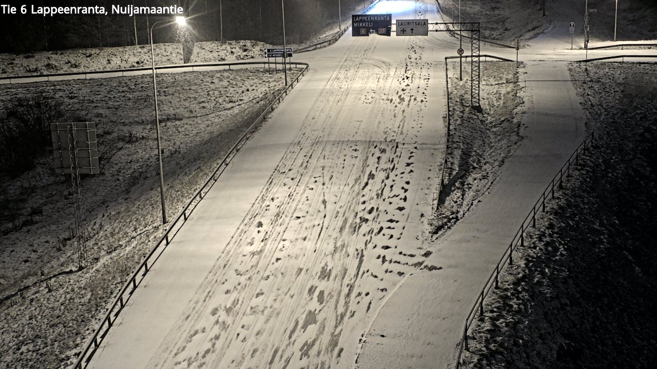 Kelikamerat Kuva Tie 6 Lappeenranta, Nuijamaantie, Lappeenranta, Etelä-Karjala