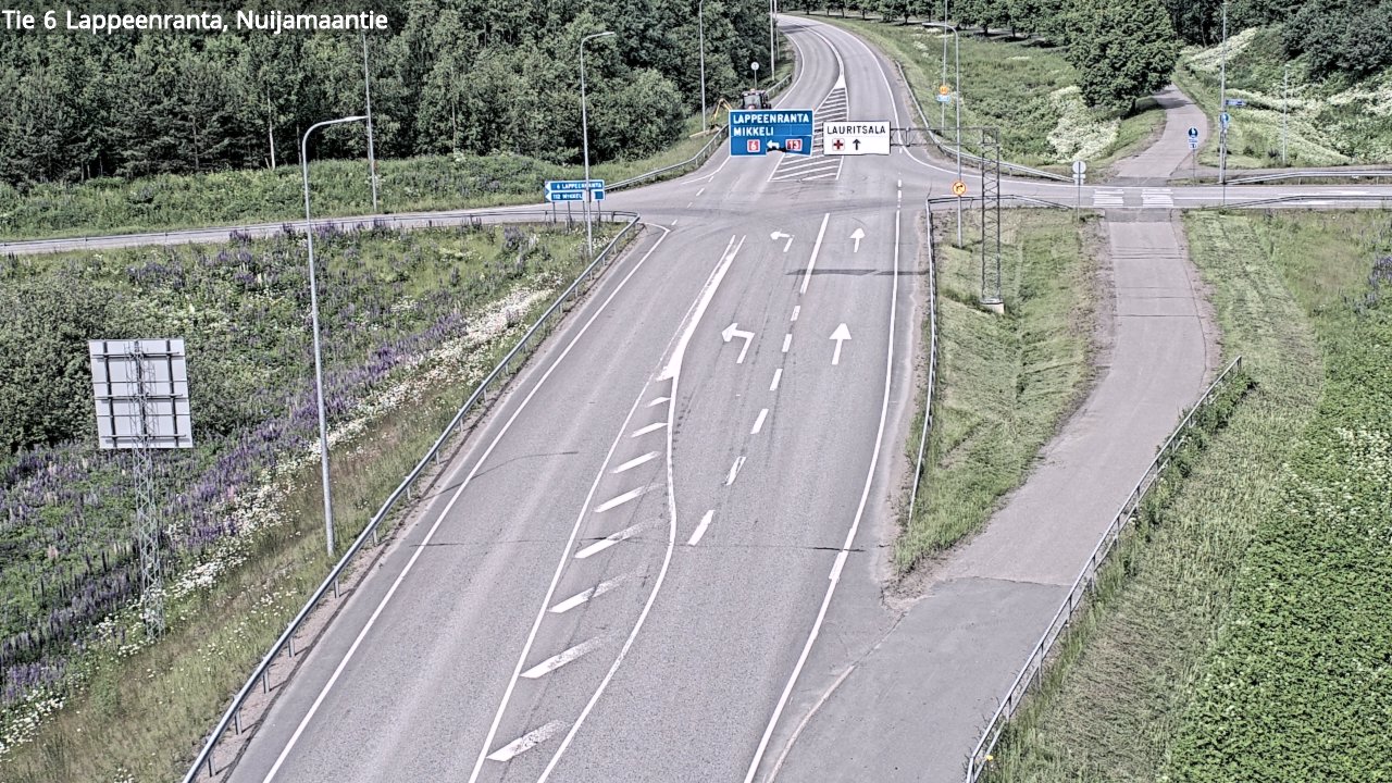 Kelikamerat Kuva Tie 6 Lappeenranta, Nuijamaantie, Lappeenranta, Etelä-Karjala