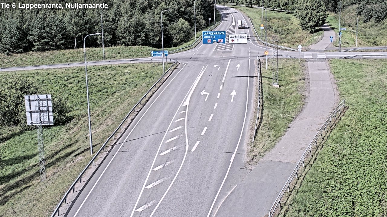 Kelikamerat Kuva Tie 6 Lappeenranta, Nuijamaantie, Lappeenranta, Etelä-Karjala