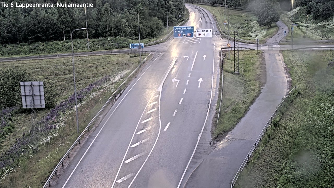 Kelikamerat Kuva Tie 6 Lappeenranta, Nuijamaantie, Lappeenranta, Etelä-Karjala