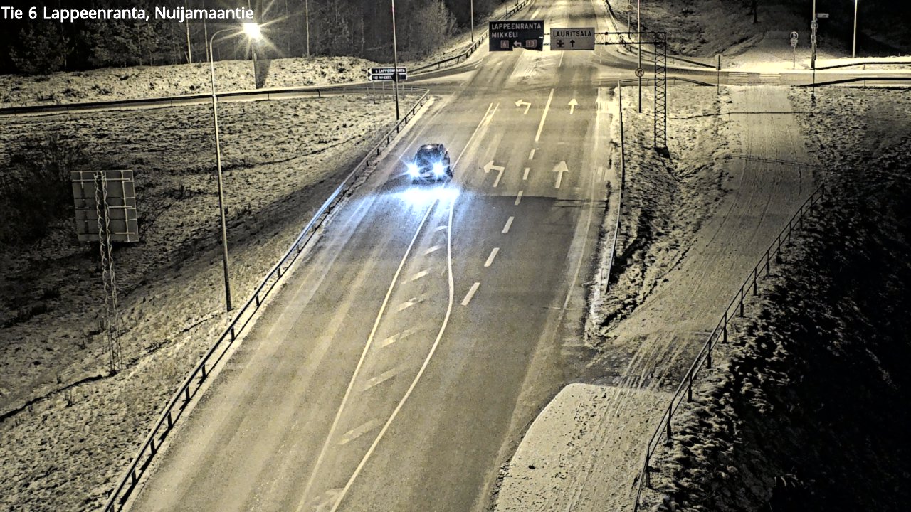 Kelikamerat Kuva Tie 6 Lappeenranta, Nuijamaantie, Lappeenranta, Etelä-Karjala