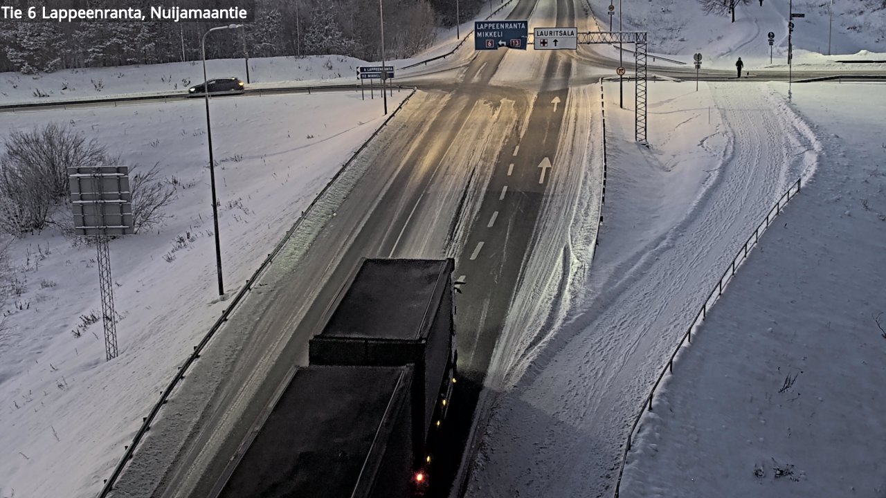 Kelikamerat Kuva Tie 6 Lappeenranta, Nuijamaantie, Lappeenranta, Etelä-Karjala