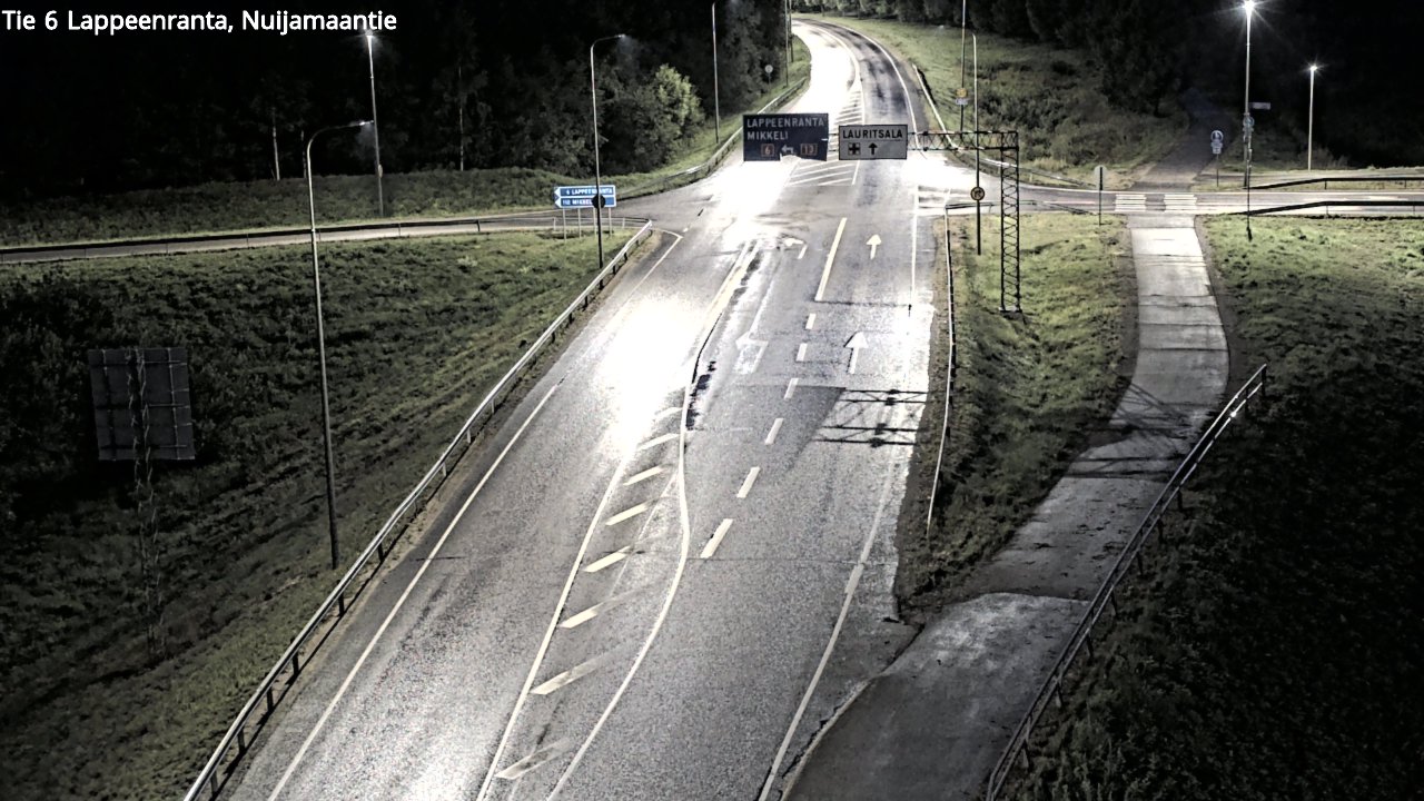 Kelikamerat Kuva Tie 6 Lappeenranta, Nuijamaantie, Lappeenranta, Etelä-Karjala