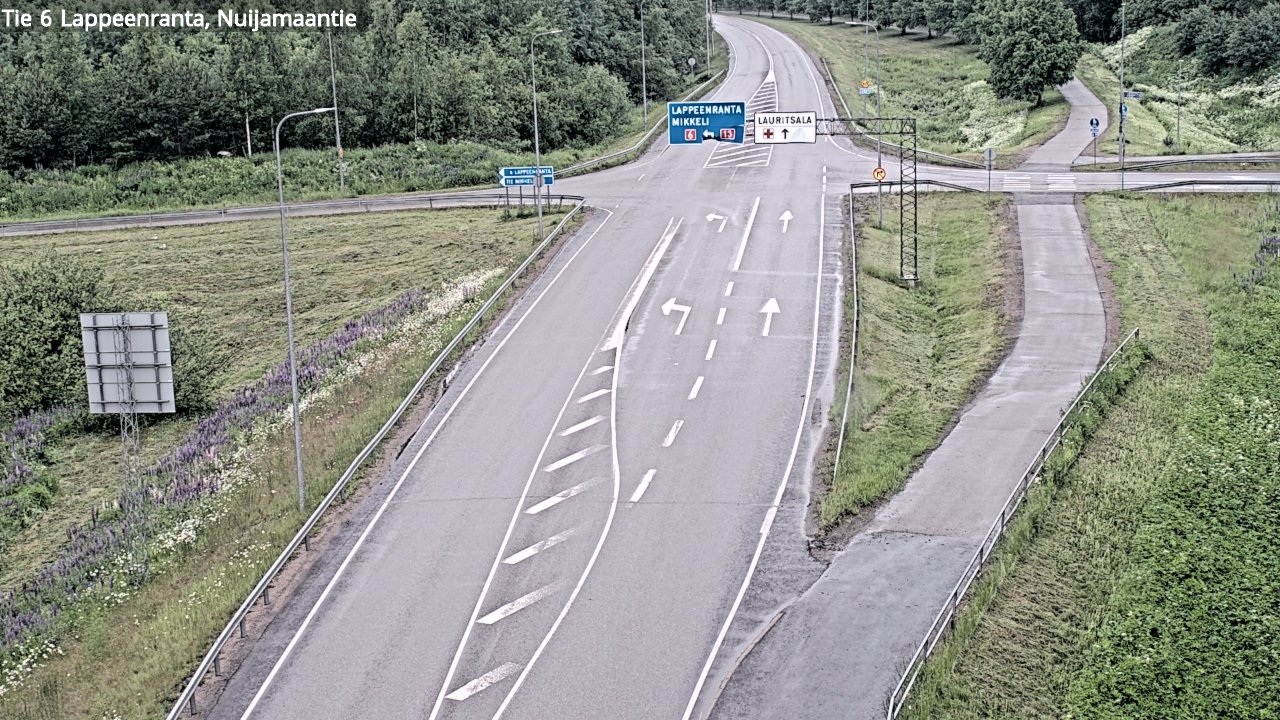 Kelikamerat Kuva Tie 6 Lappeenranta, Nuijamaantie, Lappeenranta, Etelä-Karjala