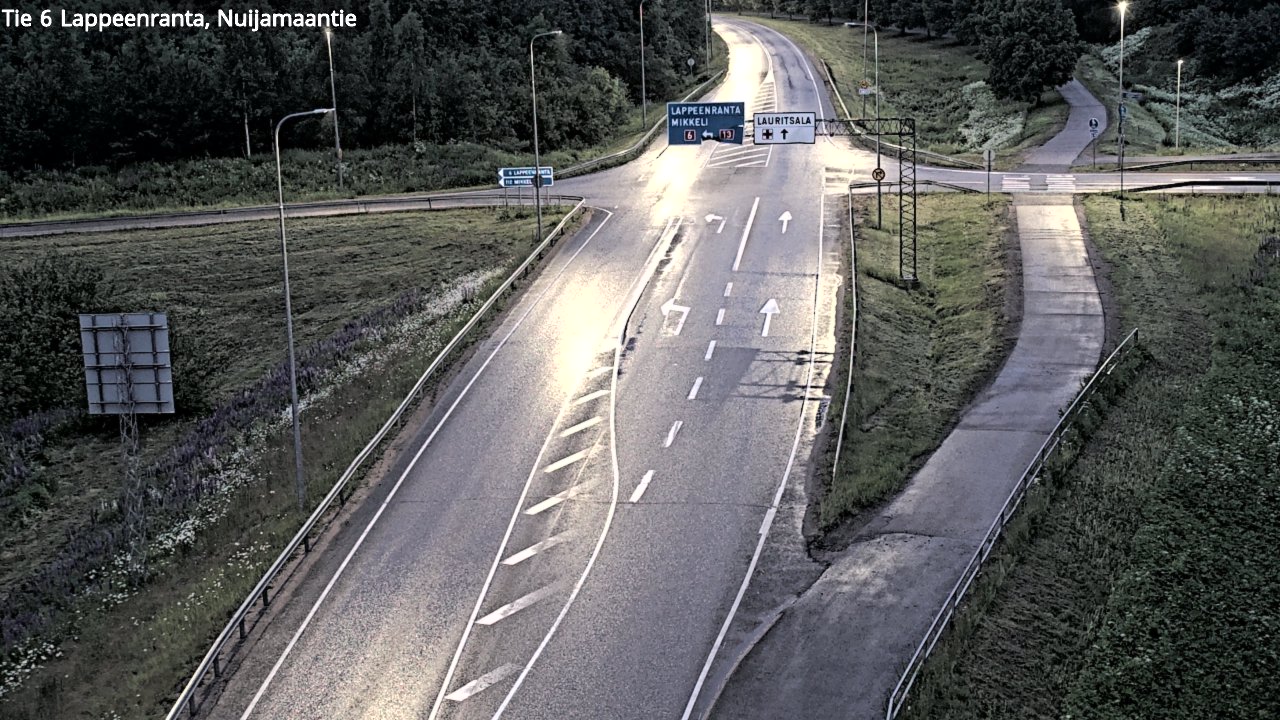 Kelikamerat Kuva Tie 6 Lappeenranta, Nuijamaantie, Lappeenranta, Etelä-Karjala