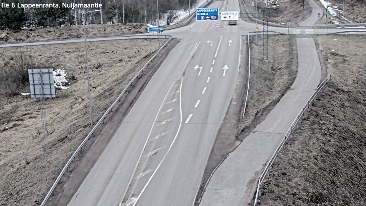 Kelikamerat Kuva Tie 6 Lappeenranta, Nuijamaantie, Lappeenranta, Etelä-Karjala