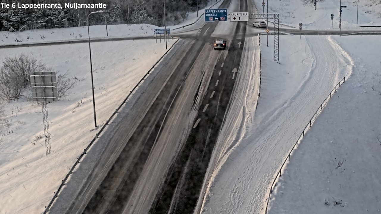 Kelikamerat Kuva Tie 6 Lappeenranta, Nuijamaantie, Lappeenranta, Etelä-Karjala