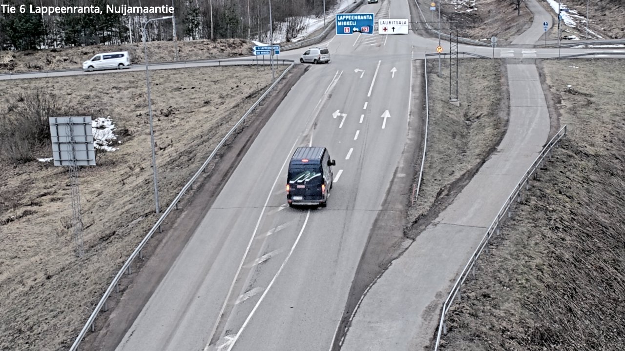 Kelikamerat Kuva Tie 6 Lappeenranta, Nuijamaantie, Lappeenranta, Etelä-Karjala