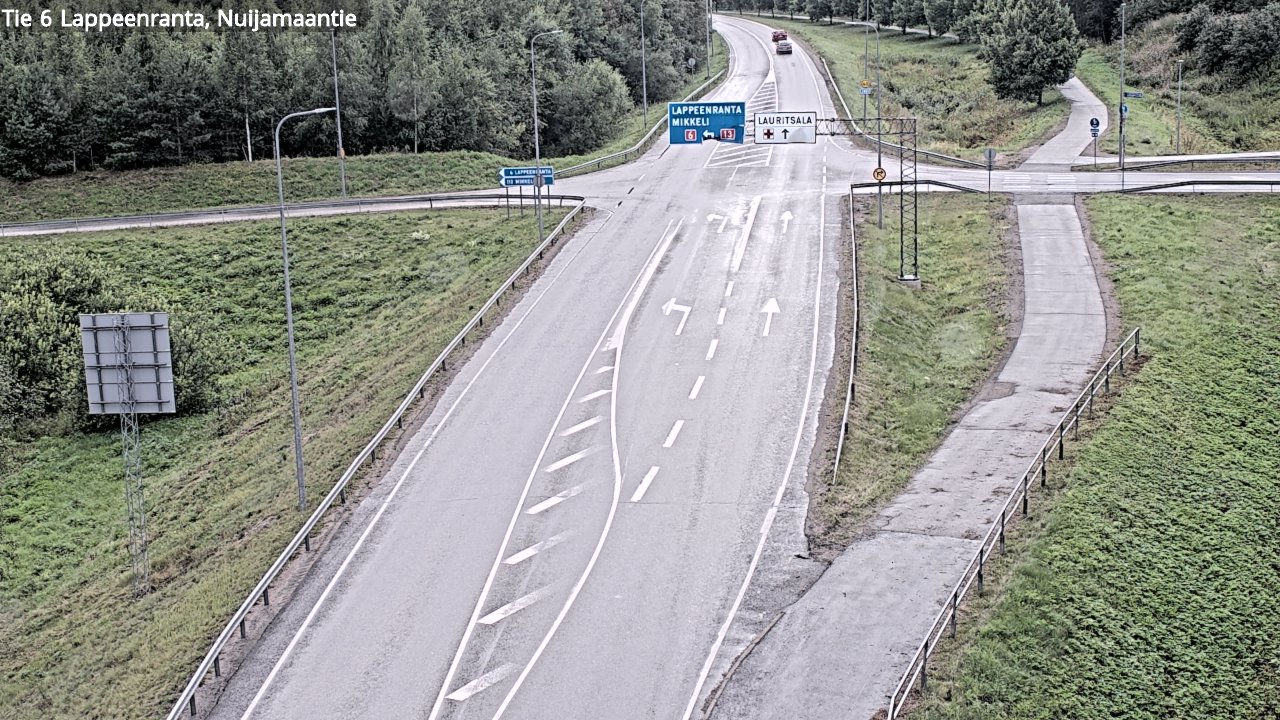 Kelikamerat Kuva Tie 6 Lappeenranta, Nuijamaantie, Lappeenranta, Etelä-Karjala