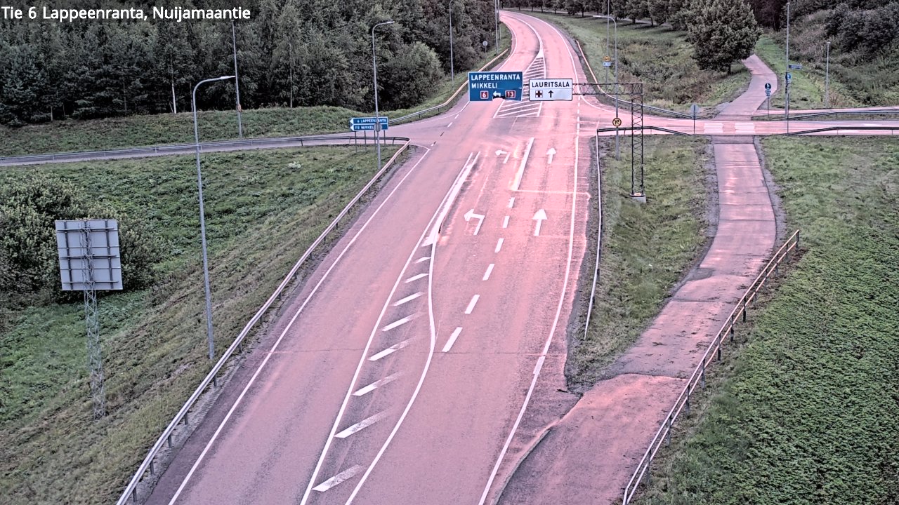 Kelikamerat Kuva Tie 6 Lappeenranta, Nuijamaantie, Lappeenranta, Etelä-Karjala