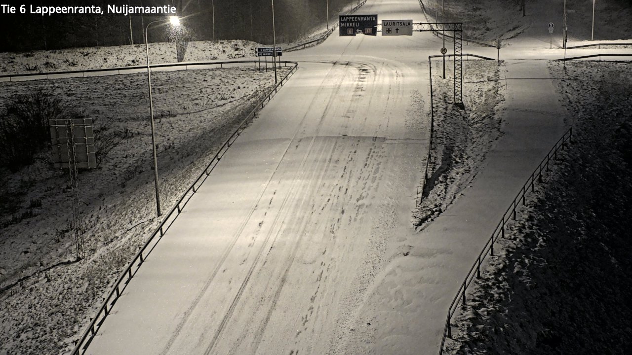 Kelikamerat Kuva Tie 6 Lappeenranta, Nuijamaantie, Lappeenranta, Etelä-Karjala