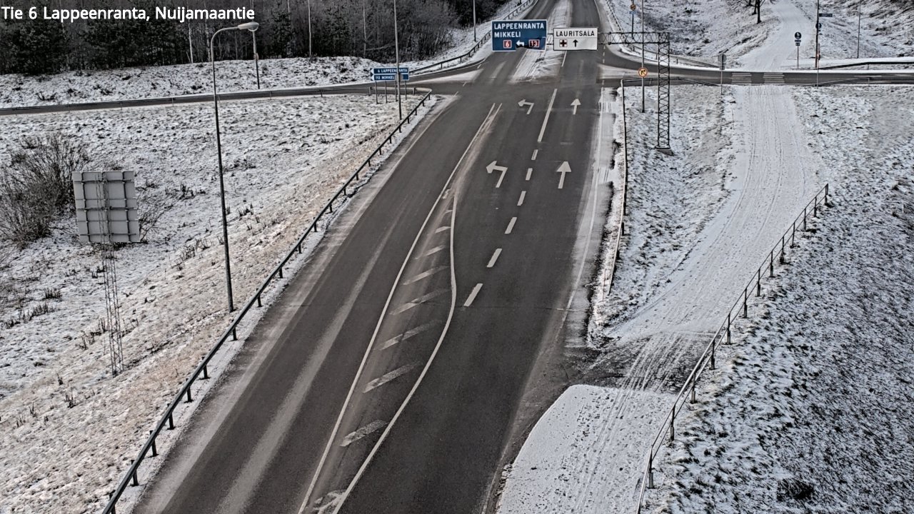 Kelikamerat Kuva Tie 6 Lappeenranta, Nuijamaantie, Lappeenranta, Etelä-Karjala