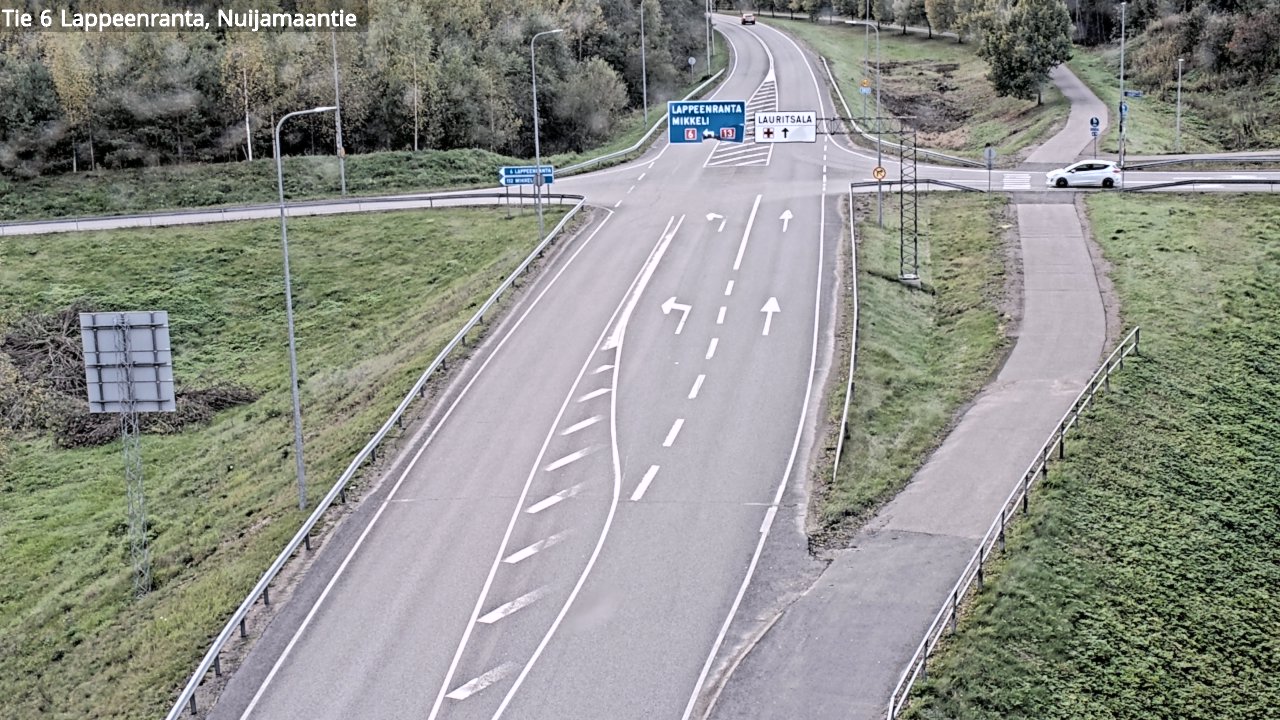 Kelikamerat Kuva Tie 6 Lappeenranta, Nuijamaantie, Lappeenranta, Etelä-Karjala