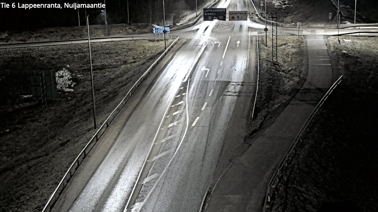 Kelikamerat Kuva Tie 6 Lappeenranta, Nuijamaantie, Lappeenranta, Etelä-Karjala