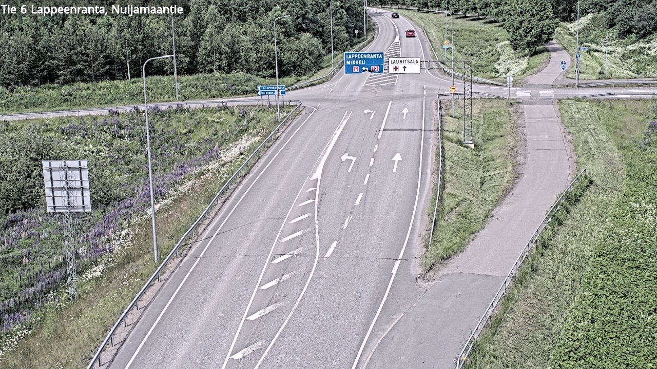 Kelikamerat Kuva Tie 6 Lappeenranta, Nuijamaantie, Lappeenranta, Etelä-Karjala