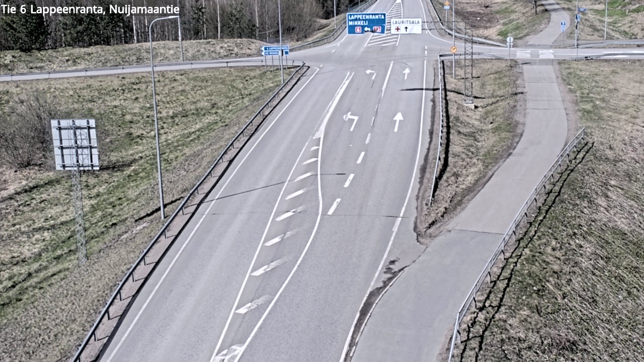Kelikamerat Kuva Tie 6 Lappeenranta, Nuijamaantie, Lappeenranta, Etelä-Karjala