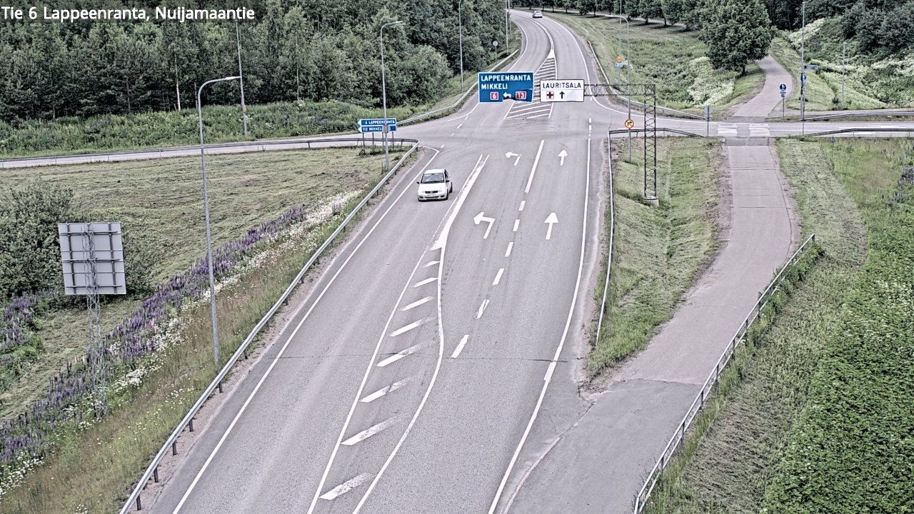 Kelikamerat Kuva Tie 6 Lappeenranta, Nuijamaantie, Lappeenranta, Etelä-Karjala