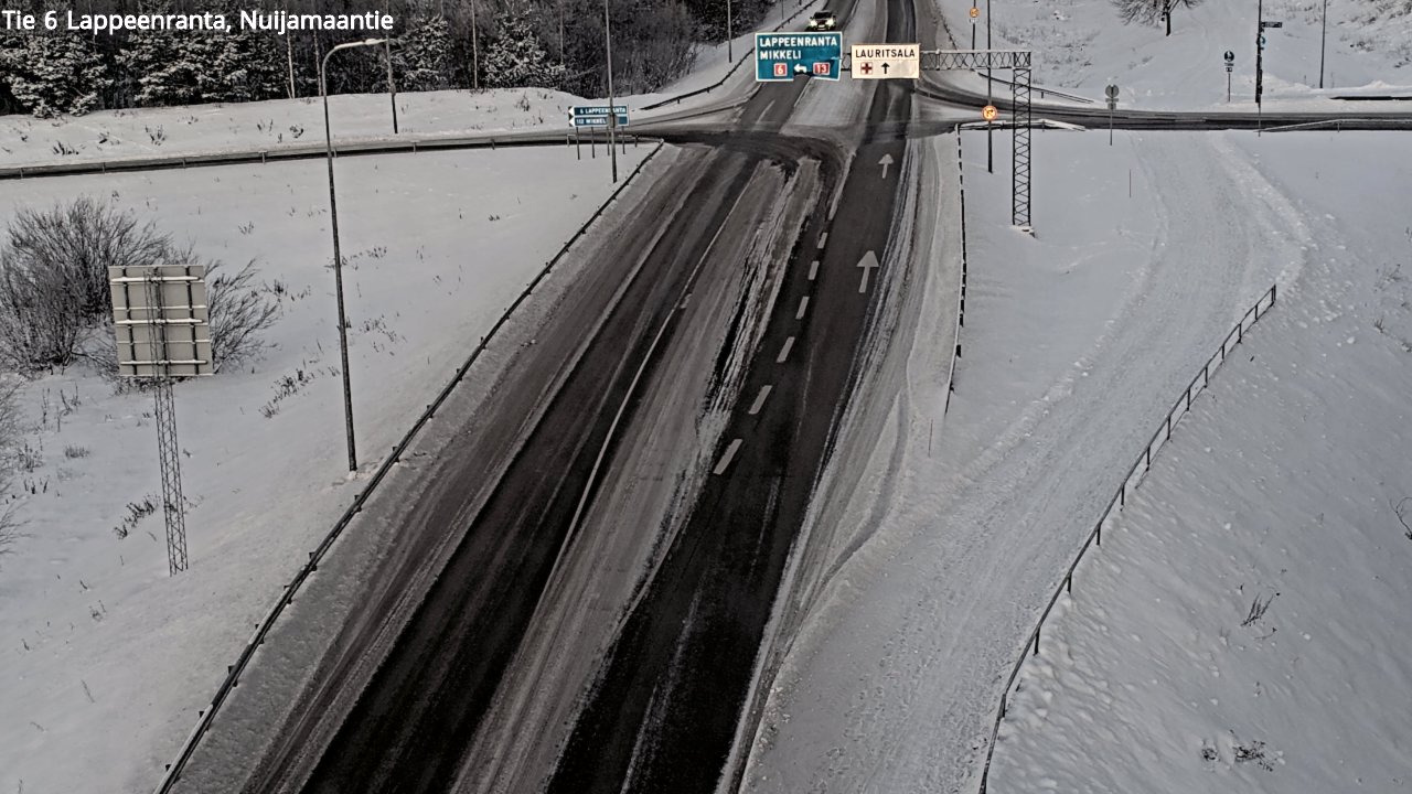 Kelikamerat Kuva Tie 6 Lappeenranta, Nuijamaantie, Lappeenranta, Etelä-Karjala