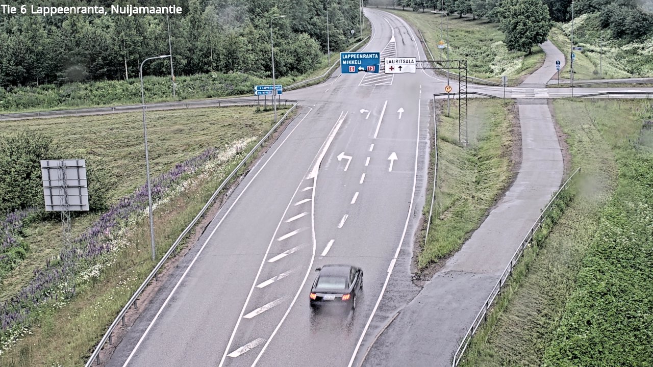 Kelikamerat Kuva Tie 6 Lappeenranta, Nuijamaantie, Lappeenranta, Etelä-Karjala