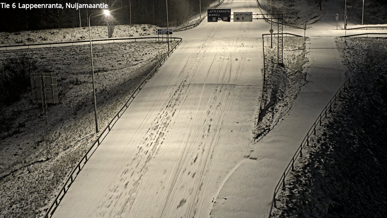 Kelikamerat Kuva Tie 6 Lappeenranta, Nuijamaantie, Lappeenranta, Etelä-Karjala