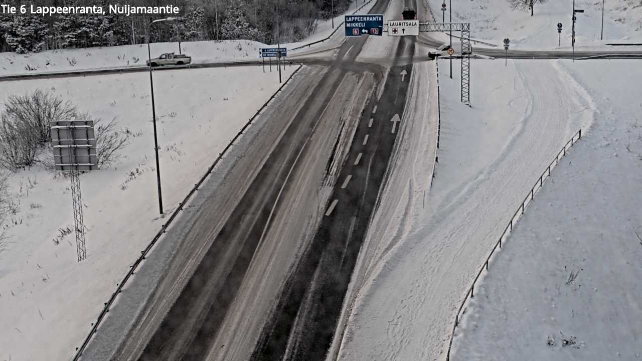 Kelikamerat Kuva Tie 6 Lappeenranta, Nuijamaantie, Lappeenranta, Etelä-Karjala