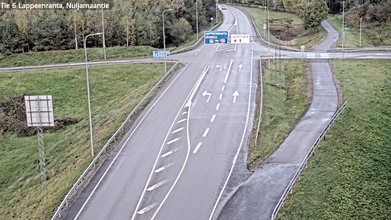 Kelikamerat Kuva Tie 6 Lappeenranta, Nuijamaantie, Lappeenranta, Etelä-Karjala