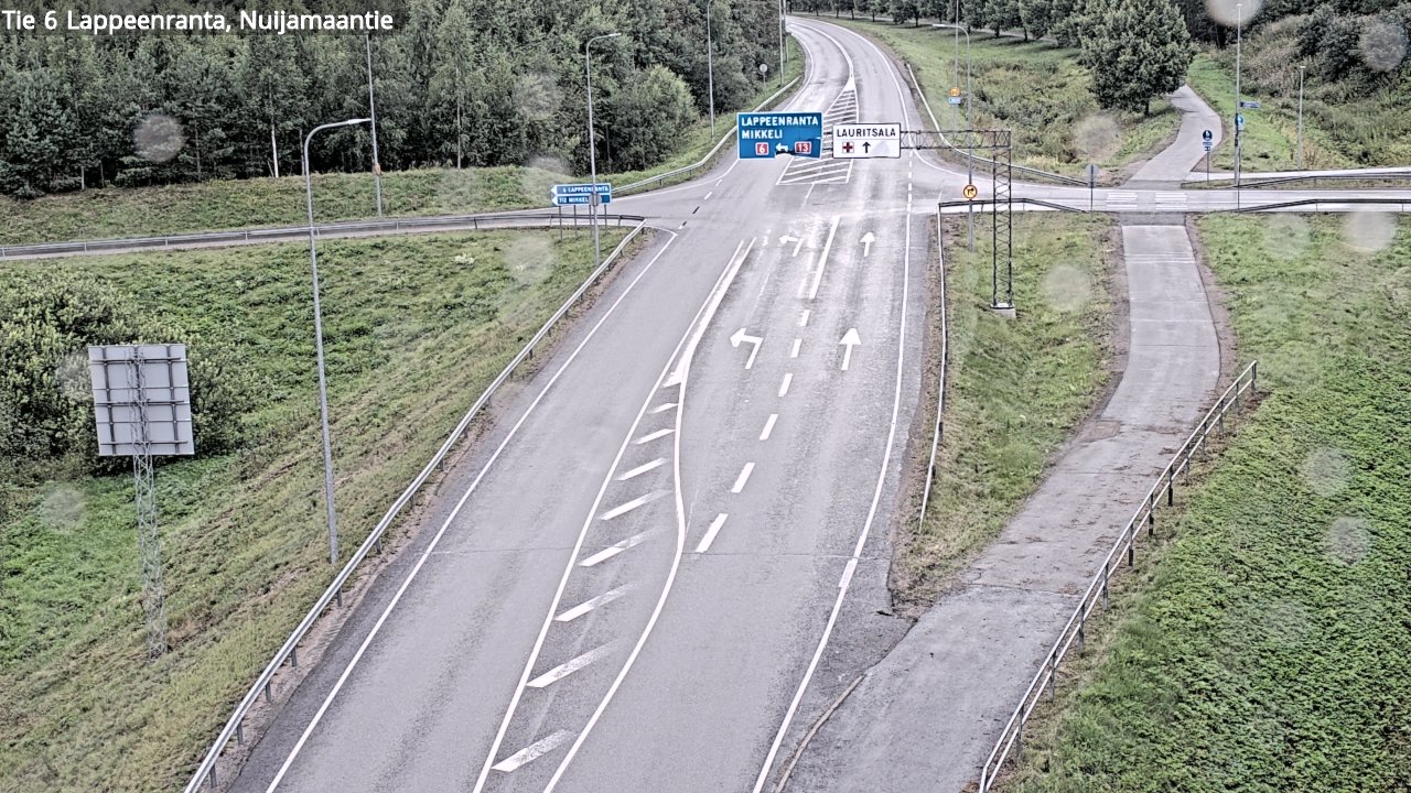 Kelikamerat Kuva Tie 6 Lappeenranta, Nuijamaantie, Lappeenranta, Etelä-Karjala