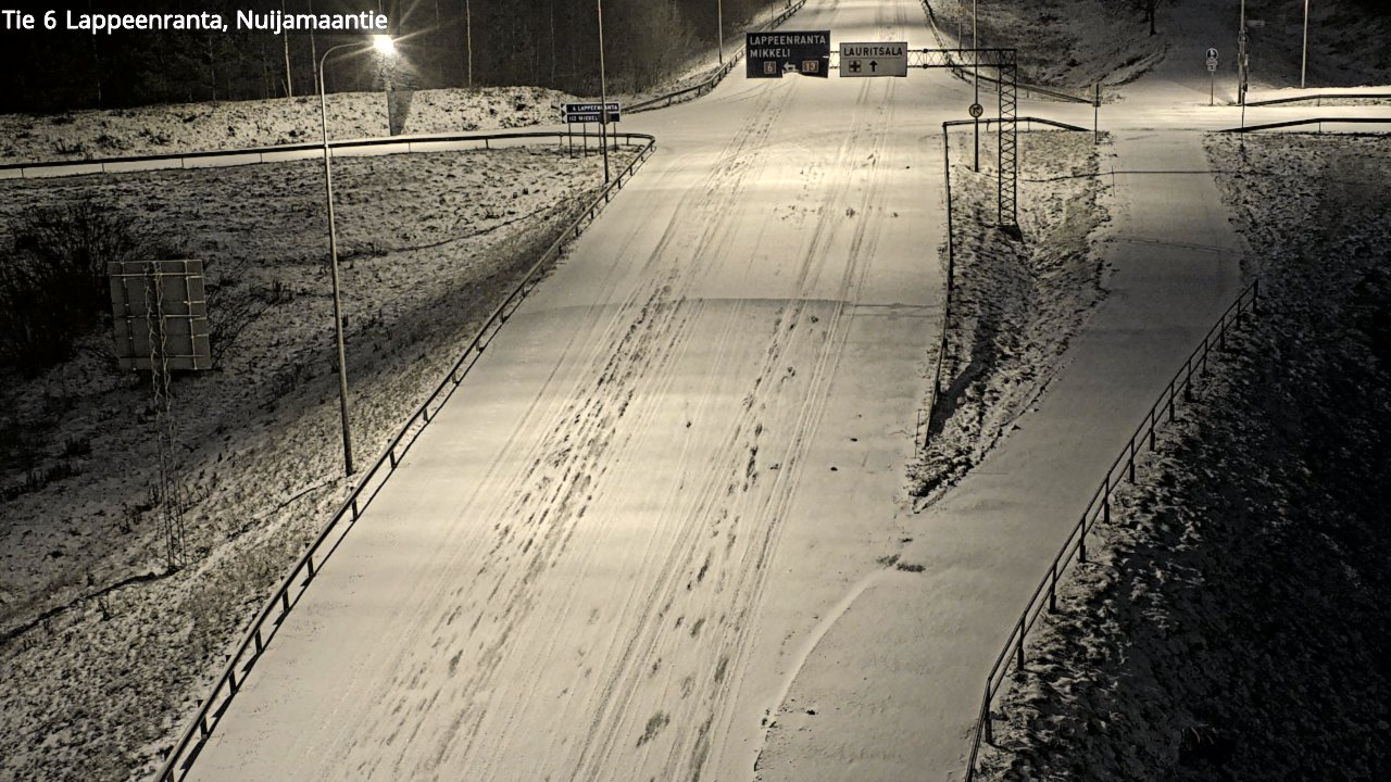 Kelikamerat Kuva Tie 6 Lappeenranta, Nuijamaantie, Lappeenranta, Etelä-Karjala