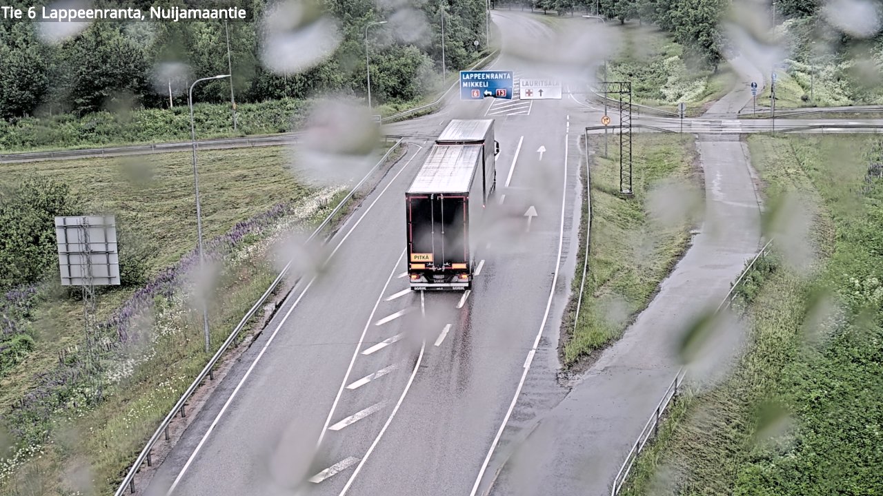 Kelikamerat Kuva Tie 6 Lappeenranta, Nuijamaantie, Lappeenranta, Etelä-Karjala