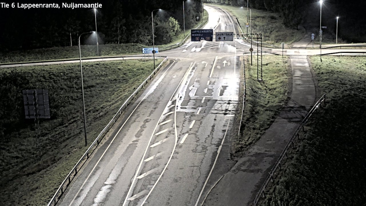 Kelikamerat Kuva Tie 6 Lappeenranta, Nuijamaantie, Lappeenranta, Etelä-Karjala