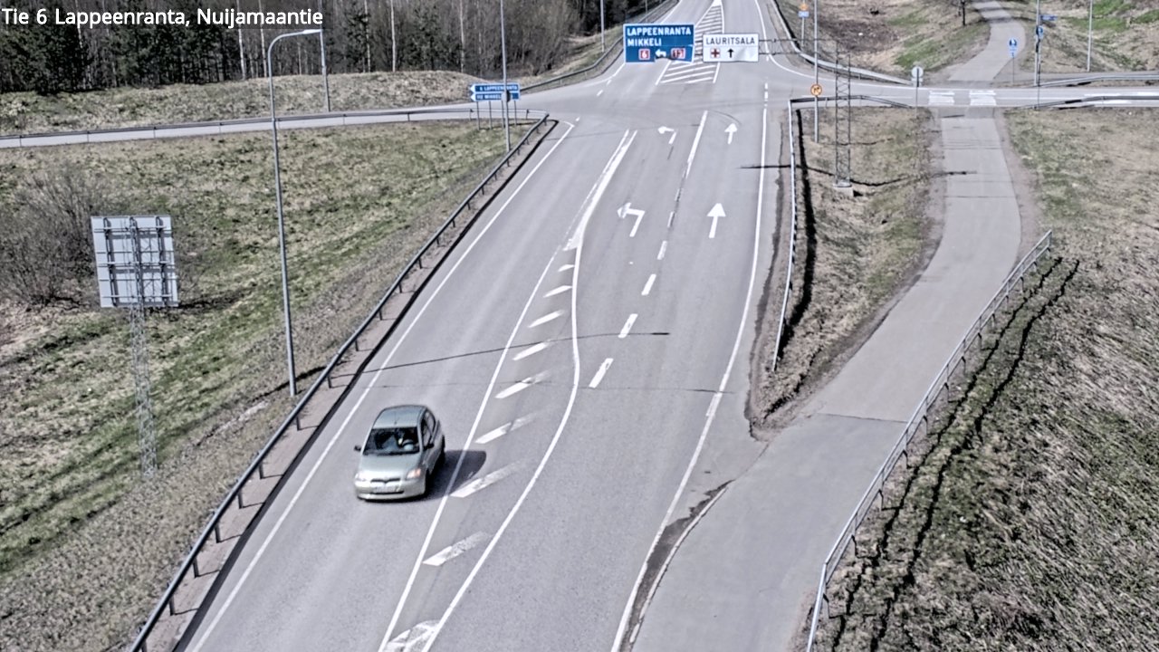 Kelikamerat Kuva Tie 6 Lappeenranta, Nuijamaantie, Lappeenranta, Etelä-Karjala