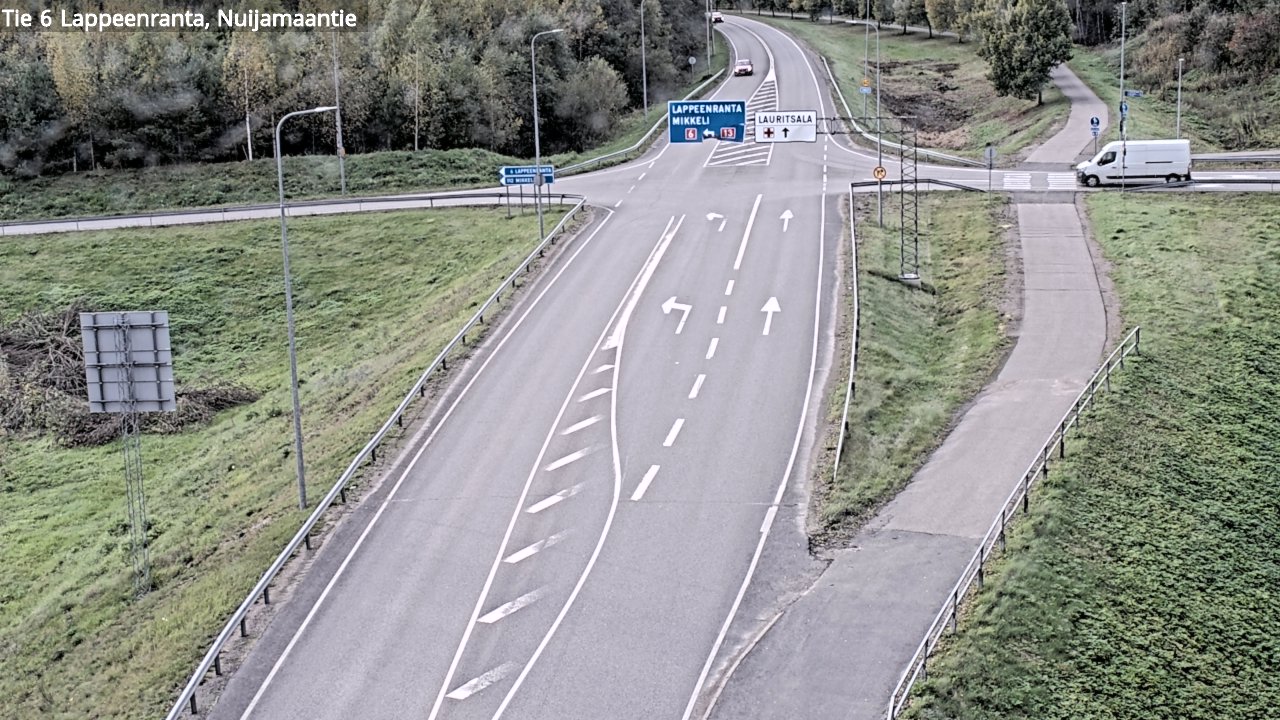 Kelikamerat Kuva Tie 6 Lappeenranta, Nuijamaantie, Lappeenranta, Etelä-Karjala