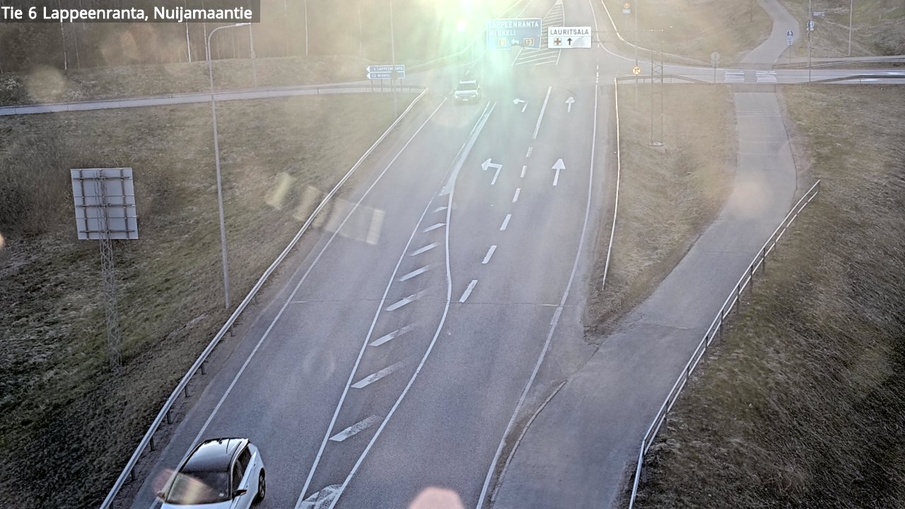 Kelikamerat Kuva Tie 6 Lappeenranta, Nuijamaantie, Lappeenranta, Etelä-Karjala