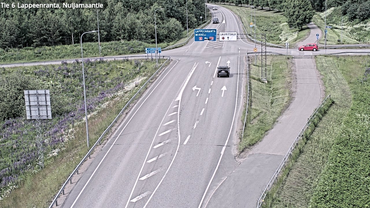 Kelikamerat Kuva Tie 6 Lappeenranta, Nuijamaantie, Lappeenranta, Etelä-Karjala
