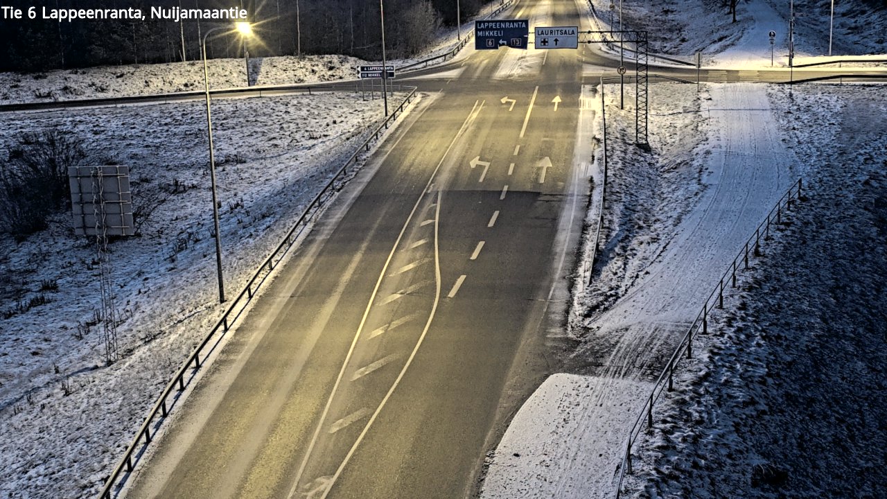 Kelikamerat Kuva Tie 6 Lappeenranta, Nuijamaantie, Lappeenranta, Etelä-Karjala