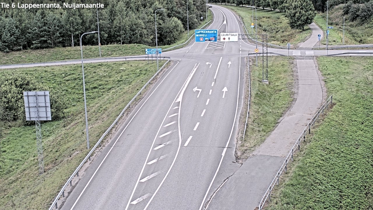 Kelikamerat Kuva Tie 6 Lappeenranta, Nuijamaantie, Lappeenranta, Etelä-Karjala