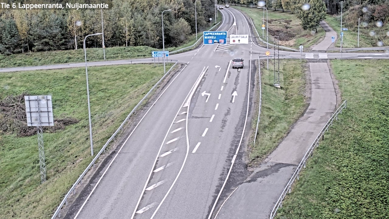 Kelikamerat Kuva Tie 6 Lappeenranta, Nuijamaantie, Lappeenranta, Etelä-Karjala