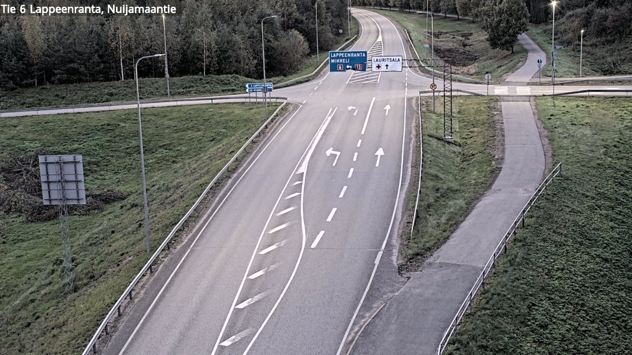 Kelikamerat Kuva Tie 6 Lappeenranta, Nuijamaantie, Lappeenranta, Etelä-Karjala