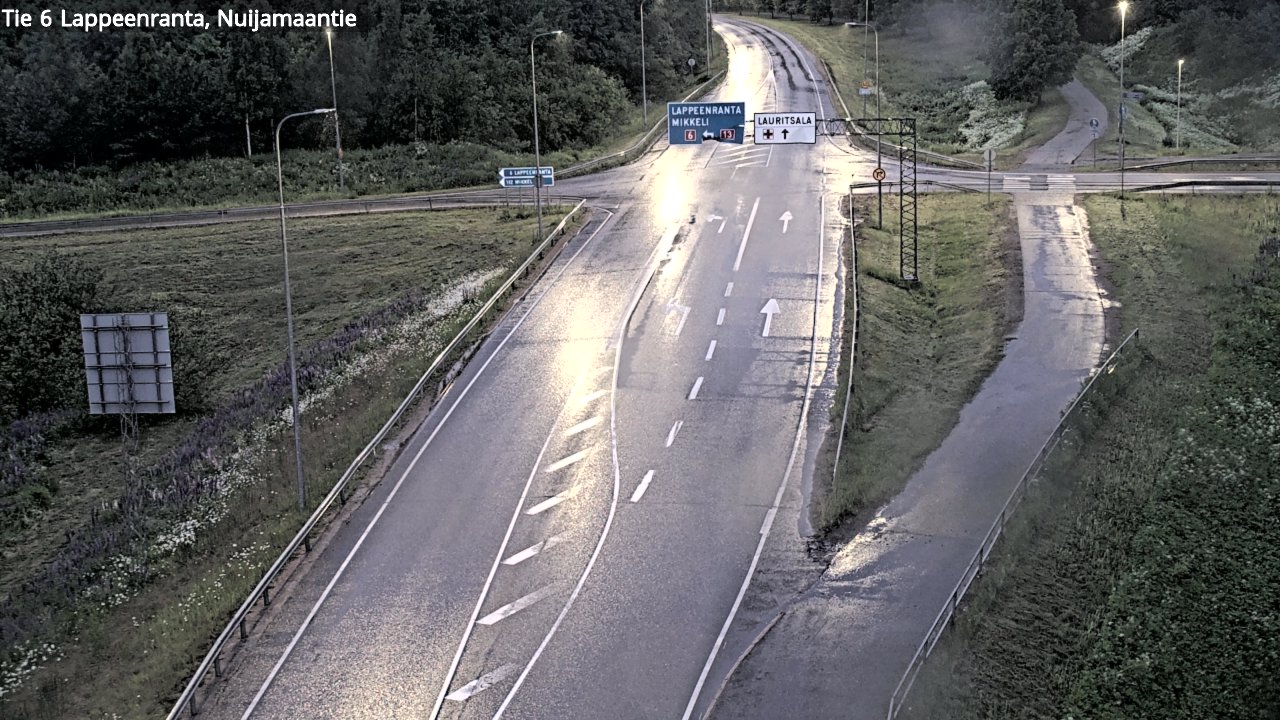 Kelikamerat Kuva Tie 6 Lappeenranta, Nuijamaantie, Lappeenranta, Etelä-Karjala
