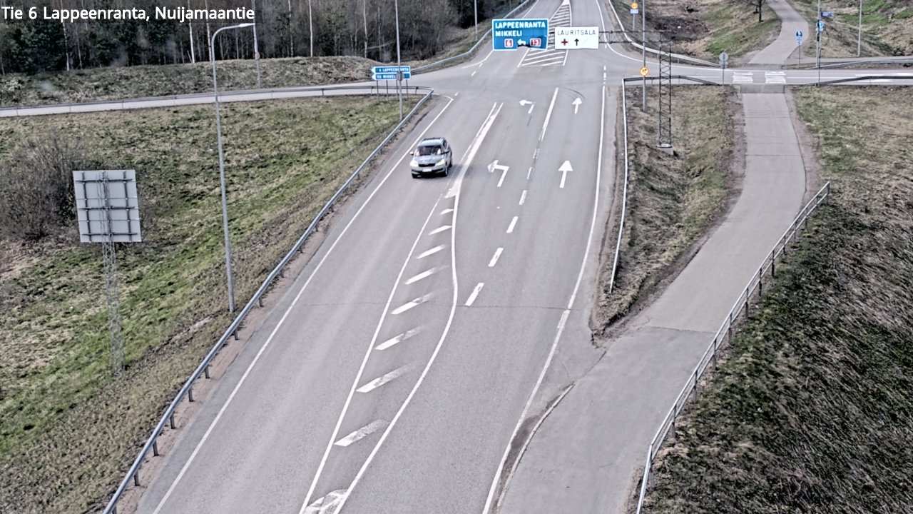 Kelikamerat Kuva Tie 6 Lappeenranta, Nuijamaantie, Lappeenranta, Etelä-Karjala