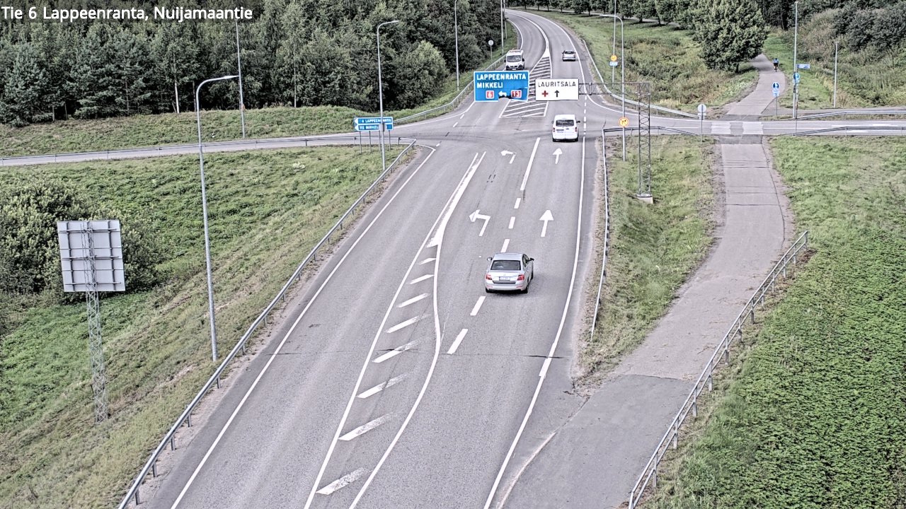 Kelikamerat Kuva Tie 6 Lappeenranta, Nuijamaantie, Lappeenranta, Etelä-Karjala